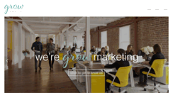 Desktop Screenshot of grow-marketing.com